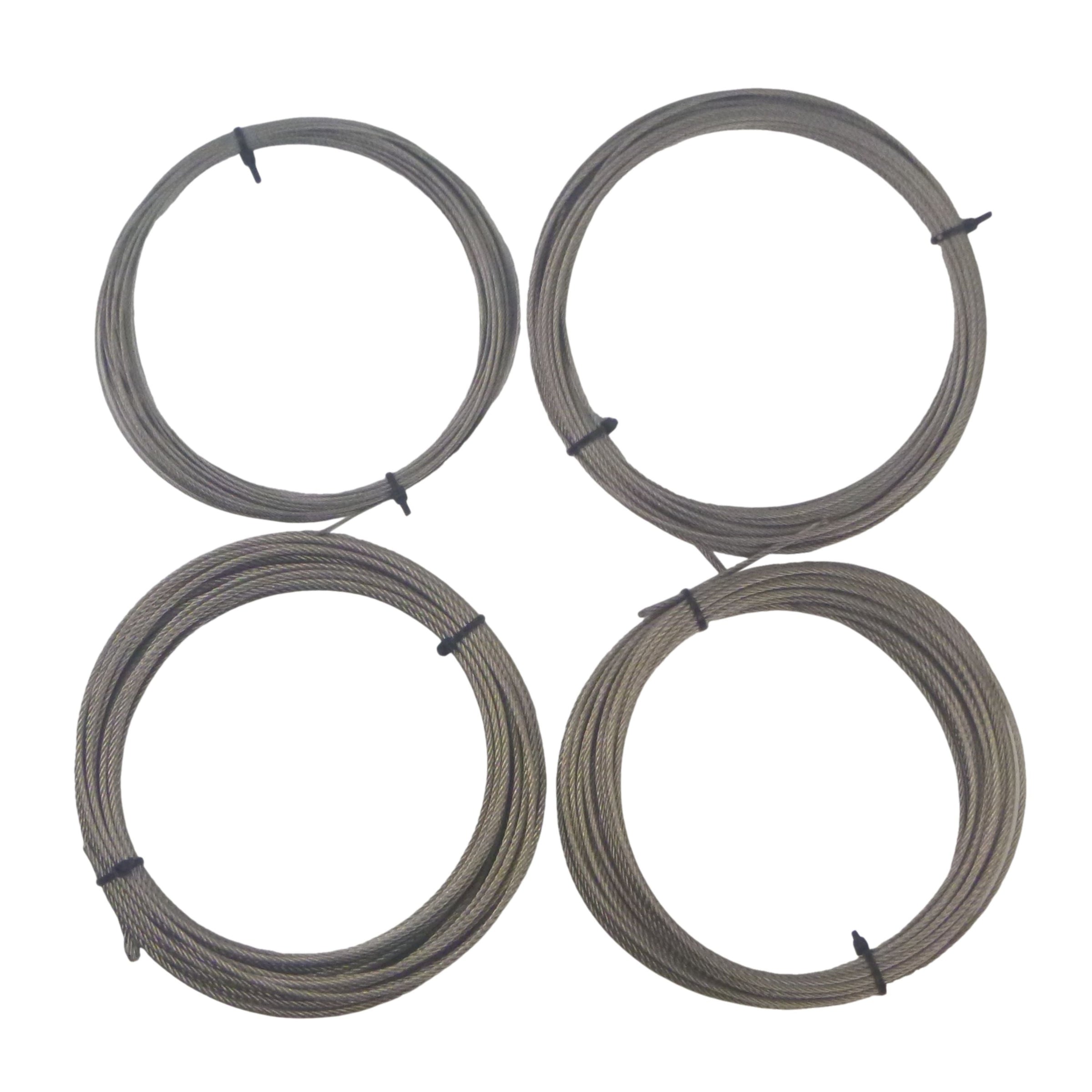 Swimerz 49 Strand Stainless Steel Trace Wire, 600lb, 30ft V658-93MC000028103