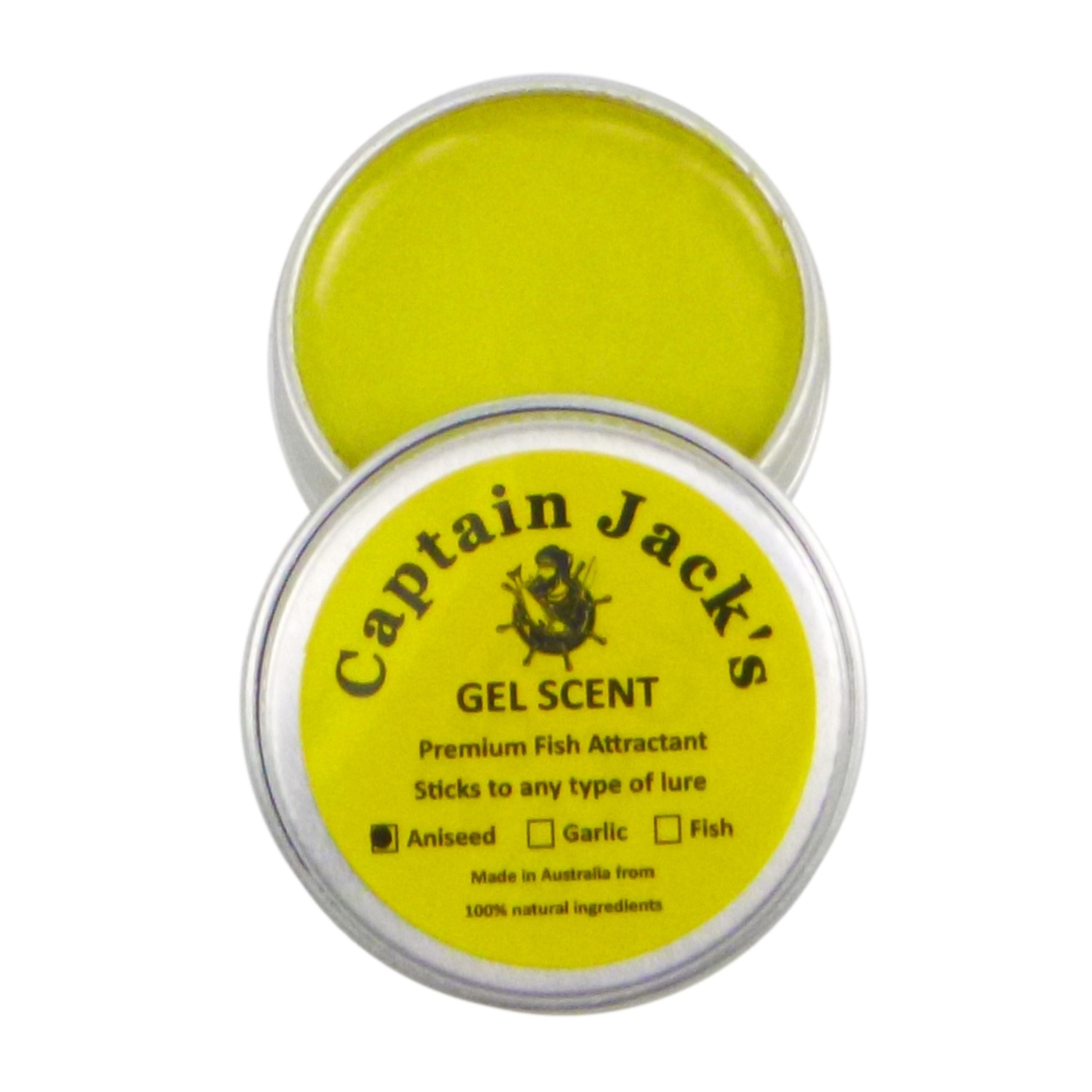 Captain Jack's Gel Scent - Aniseed, 15 gm Tin V658-93MC000030002