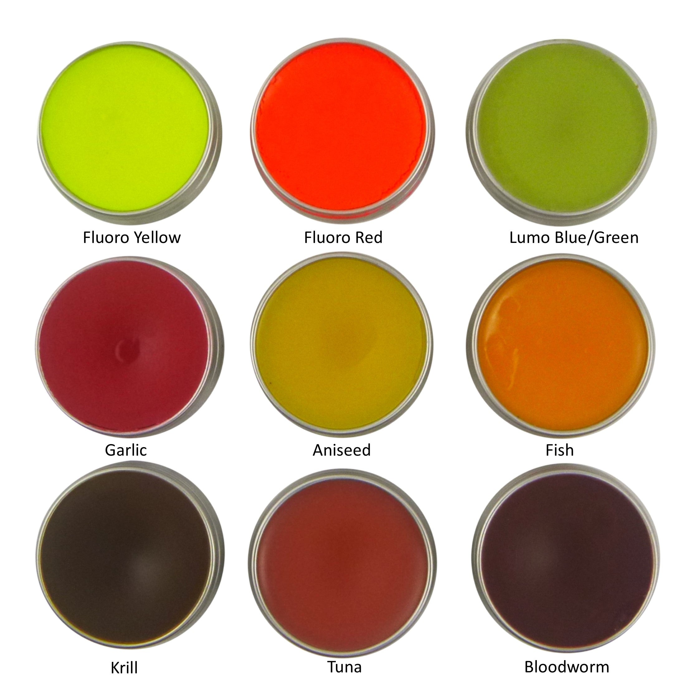 Captain Jack's Gel Scent - Fluoro Red, 15 gm Tin V658-93MC000030102