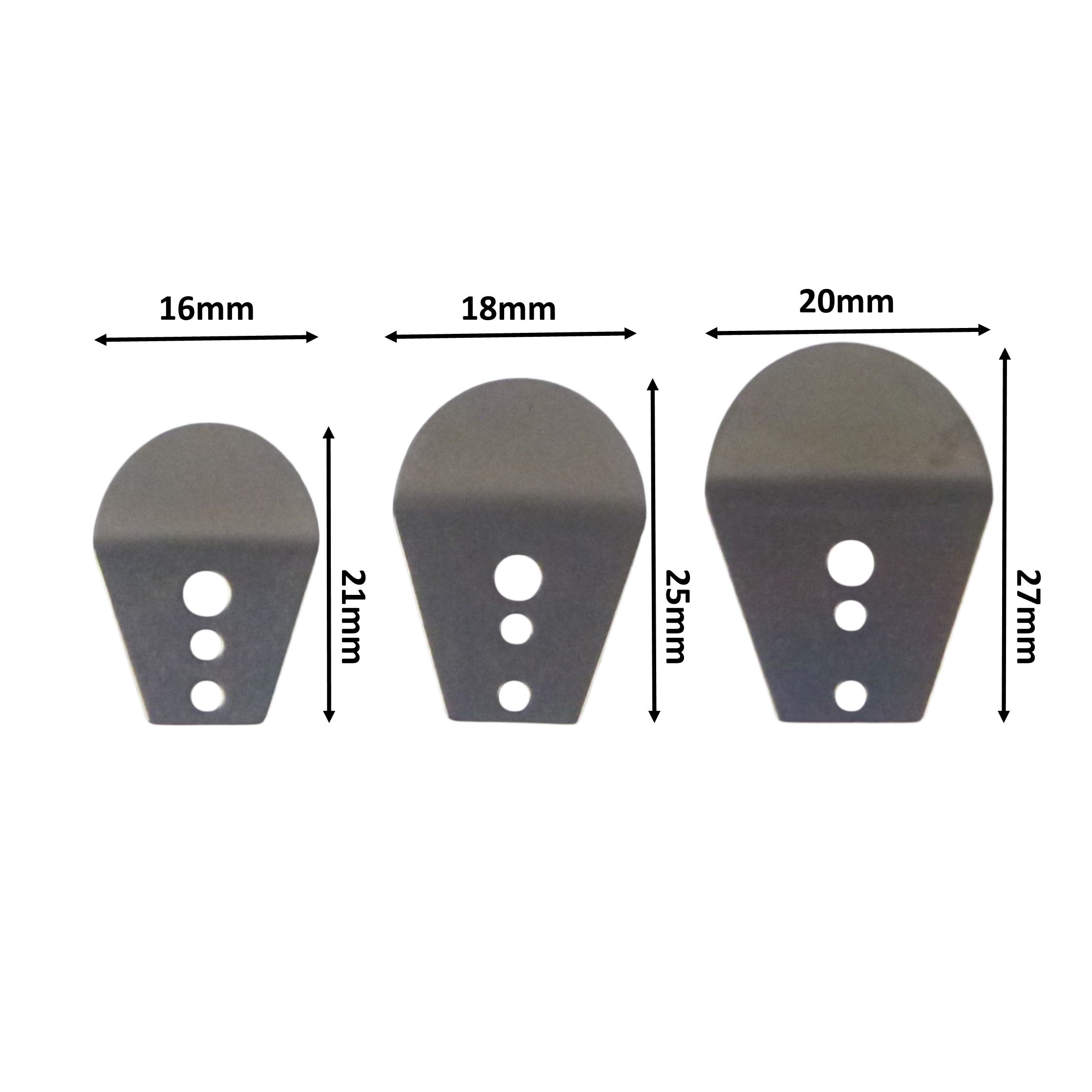 Artizan Swim Jig Blade, 28mm x 20mm, Large, 10 pack V658-93MC000030603