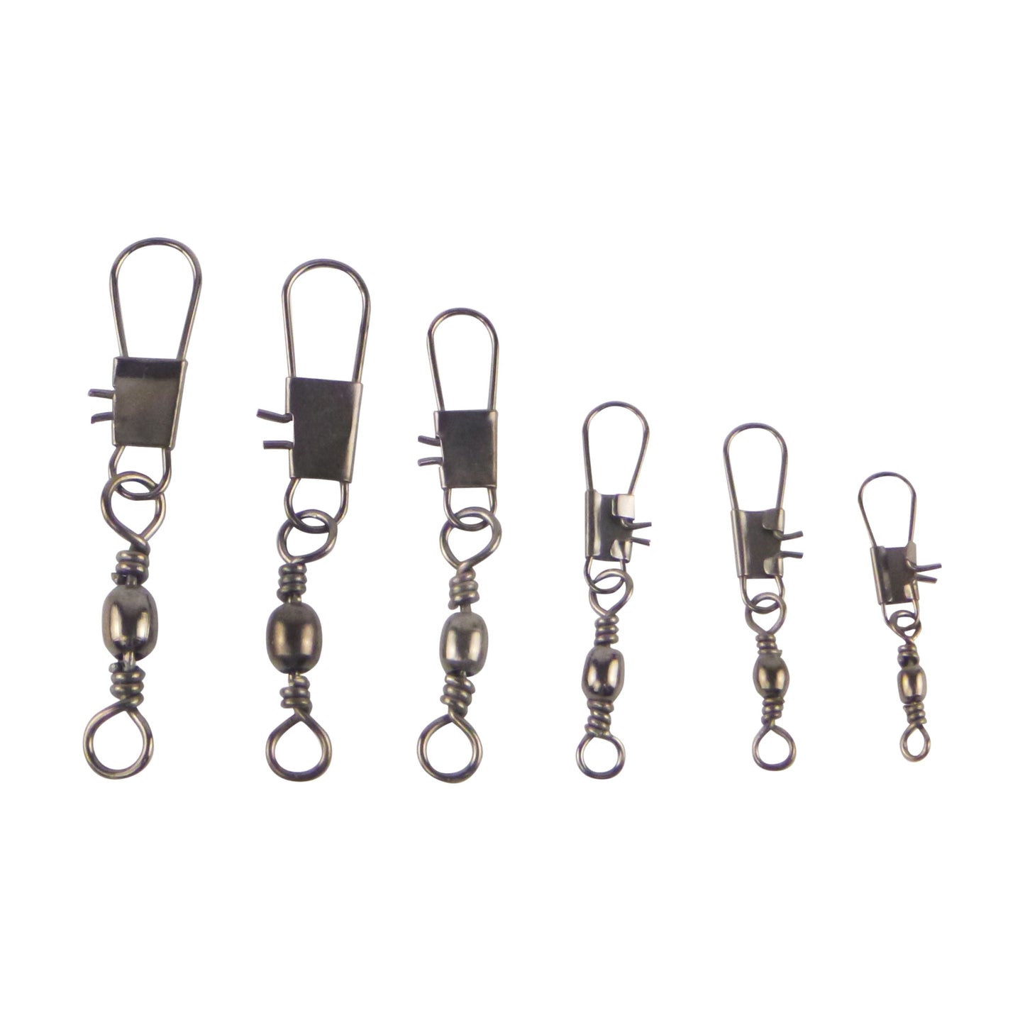 Swimerz Barrel Swivel w Interlock Snap, Size 3, 15 pack V658-93MC000040030