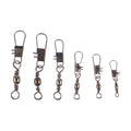 Swimerz Barrel Swivel w Interlock Snap, Size 8, 20 pack V658-93MC000040080