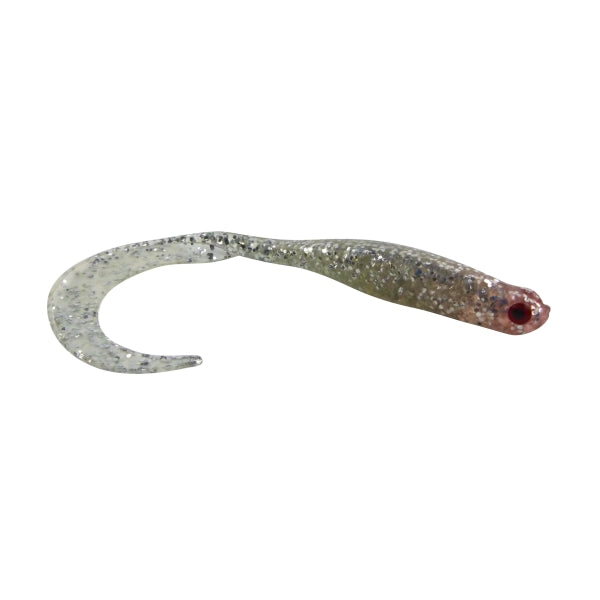 Swimerz 100 mm VTail Soft Plastic Lure, Silver Glitter, 5 pack V658-93MC000051020