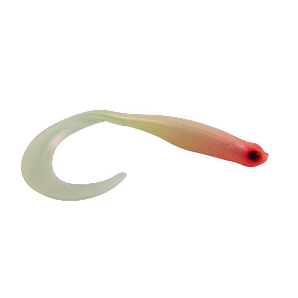 Swimerz 100 mm VTail Soft Plastic Lure, Bubblegum, 5 pack V658-93MC000051040