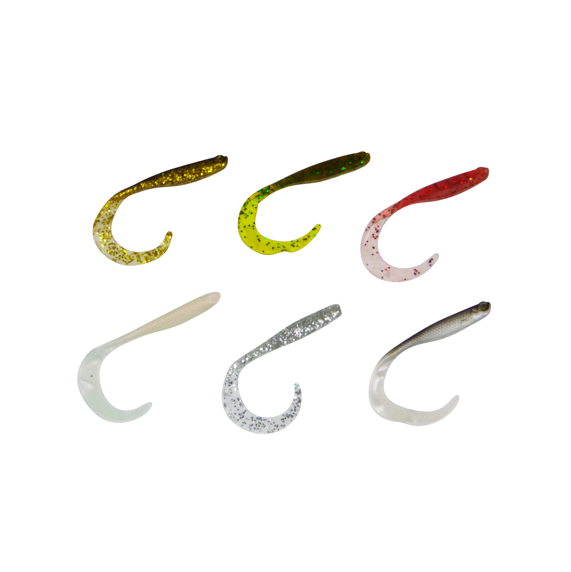 Swimerz 75 mm VTail Soft Plastic Lure, Calamari, 8 pack V658-93MC000051150