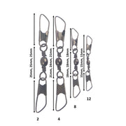 Swimerz Double Snap Barrel Swivels, Size 2, 10 pack V658-93MC000092310
