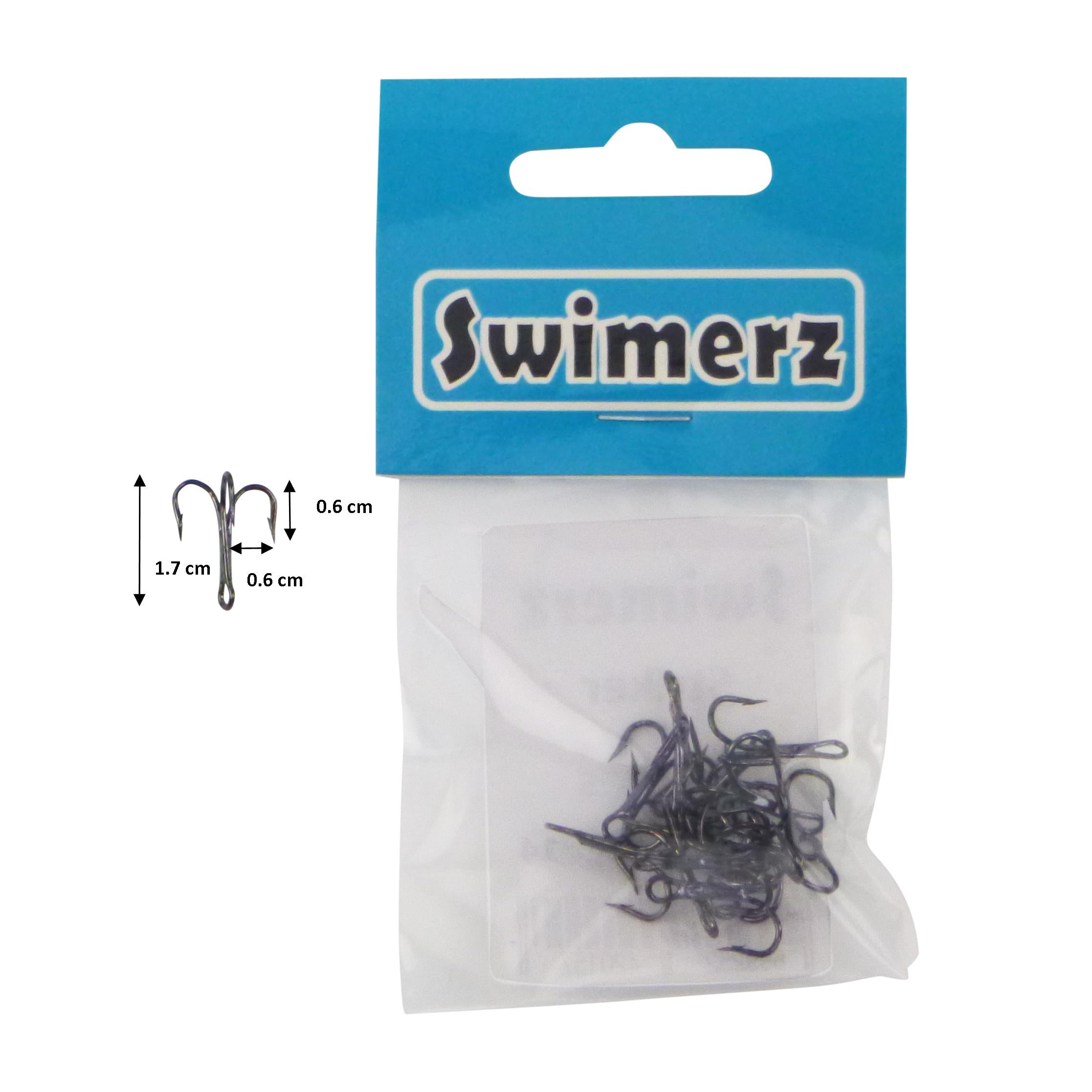 Swimerz Striker Trebles Size 8, 14 Pack V658-93MC000101104