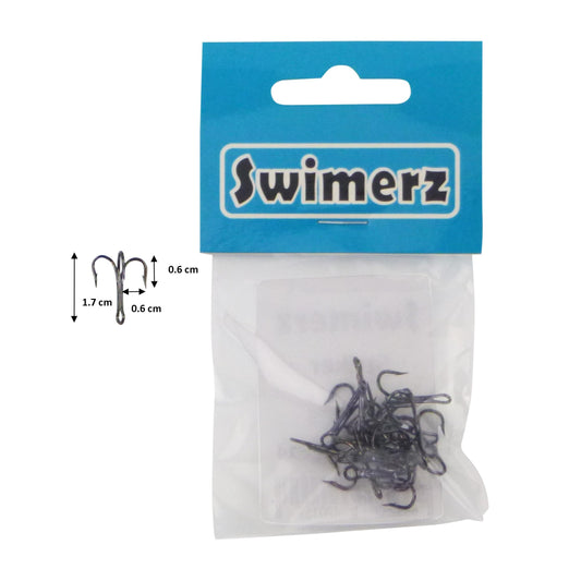 Swimerz Striker Trebles Size 8, 14 Pack V658-93MC000101104