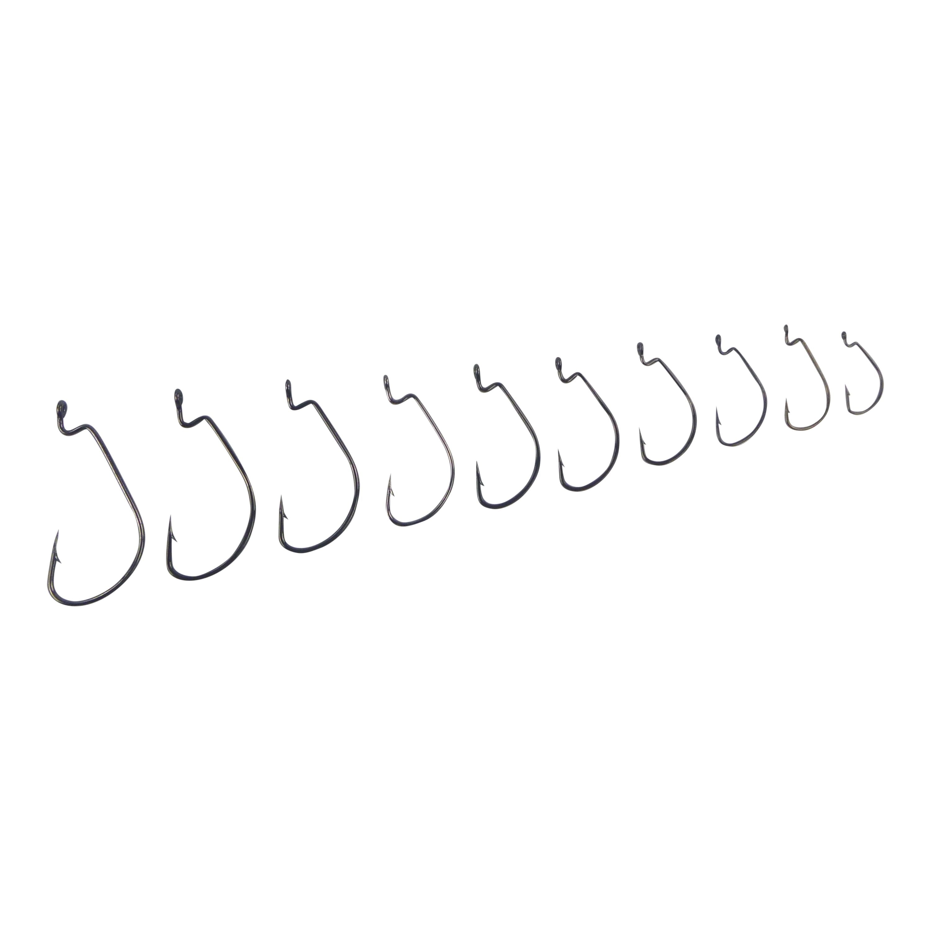 Swimerz 0/2 Wide Gape Worm Hook 15 Pack V658-93MC000102005