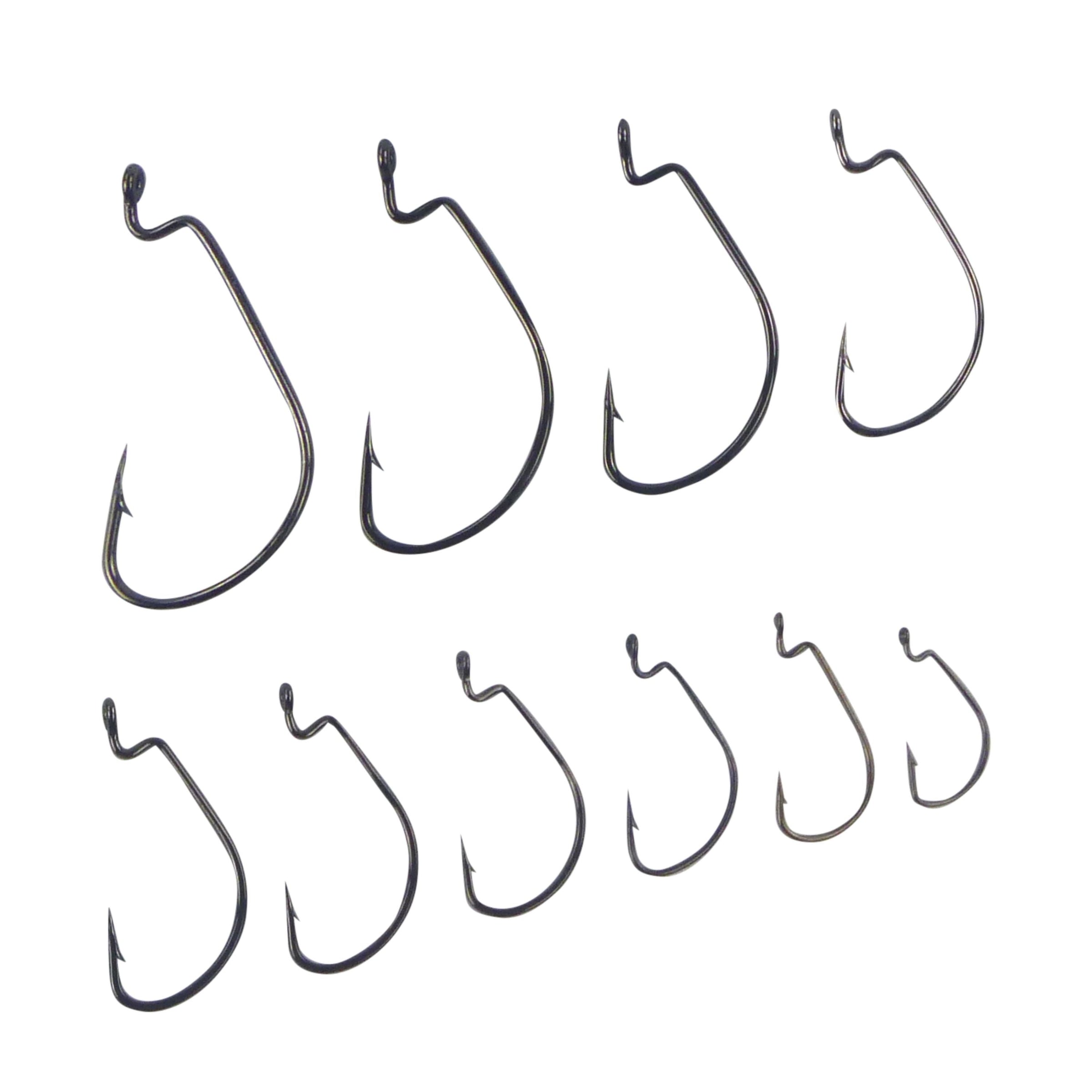Swimerz 4/0 Wide Gape Worm Hook 15 Pack V658-93MC000102009