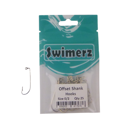 Swimerz 0/2 Offset Shank Jig Hook 25 Pack V658-93MC000103021