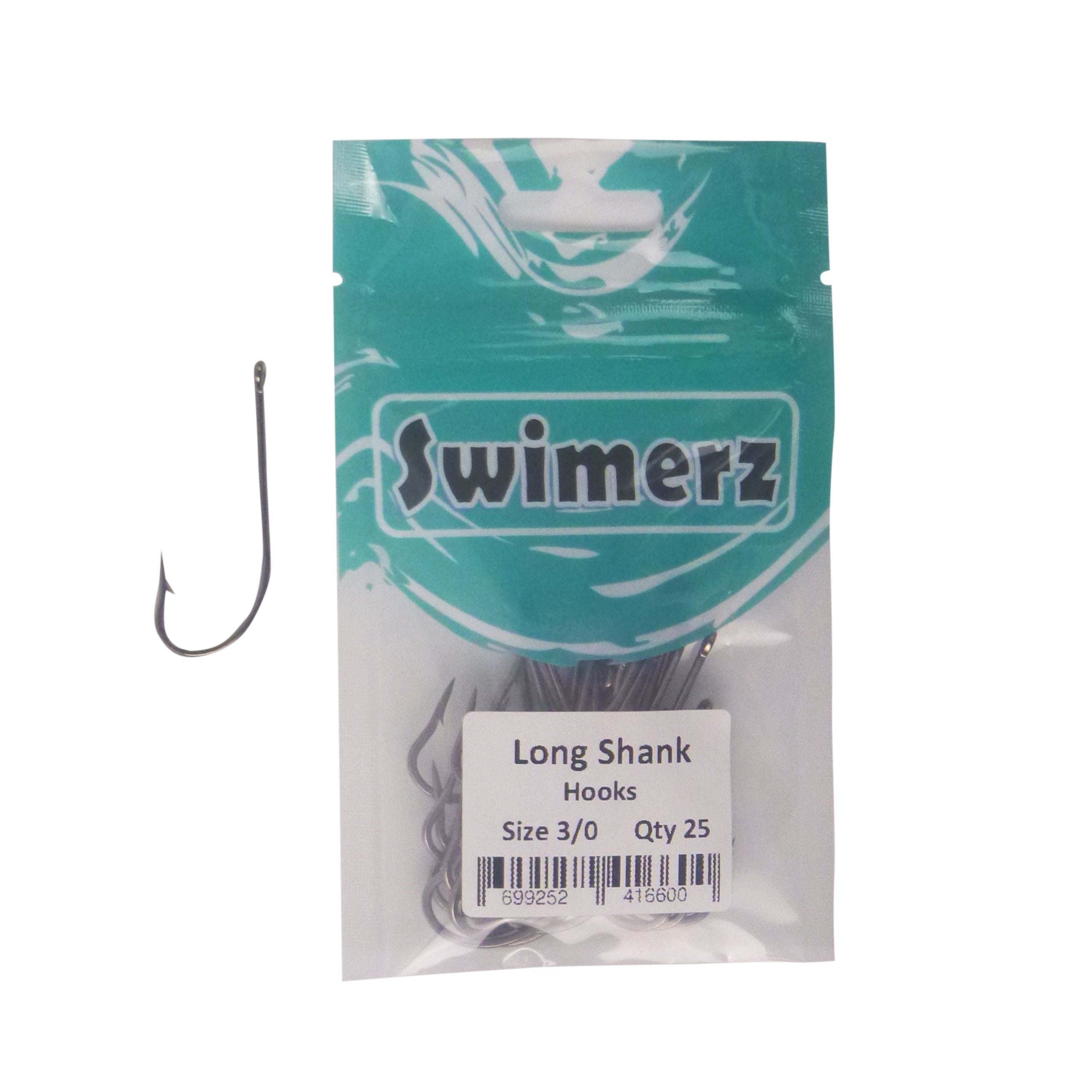 Swimerz 3/0 Long Shank Worm Hook 25 Pack V658-93MC000104303