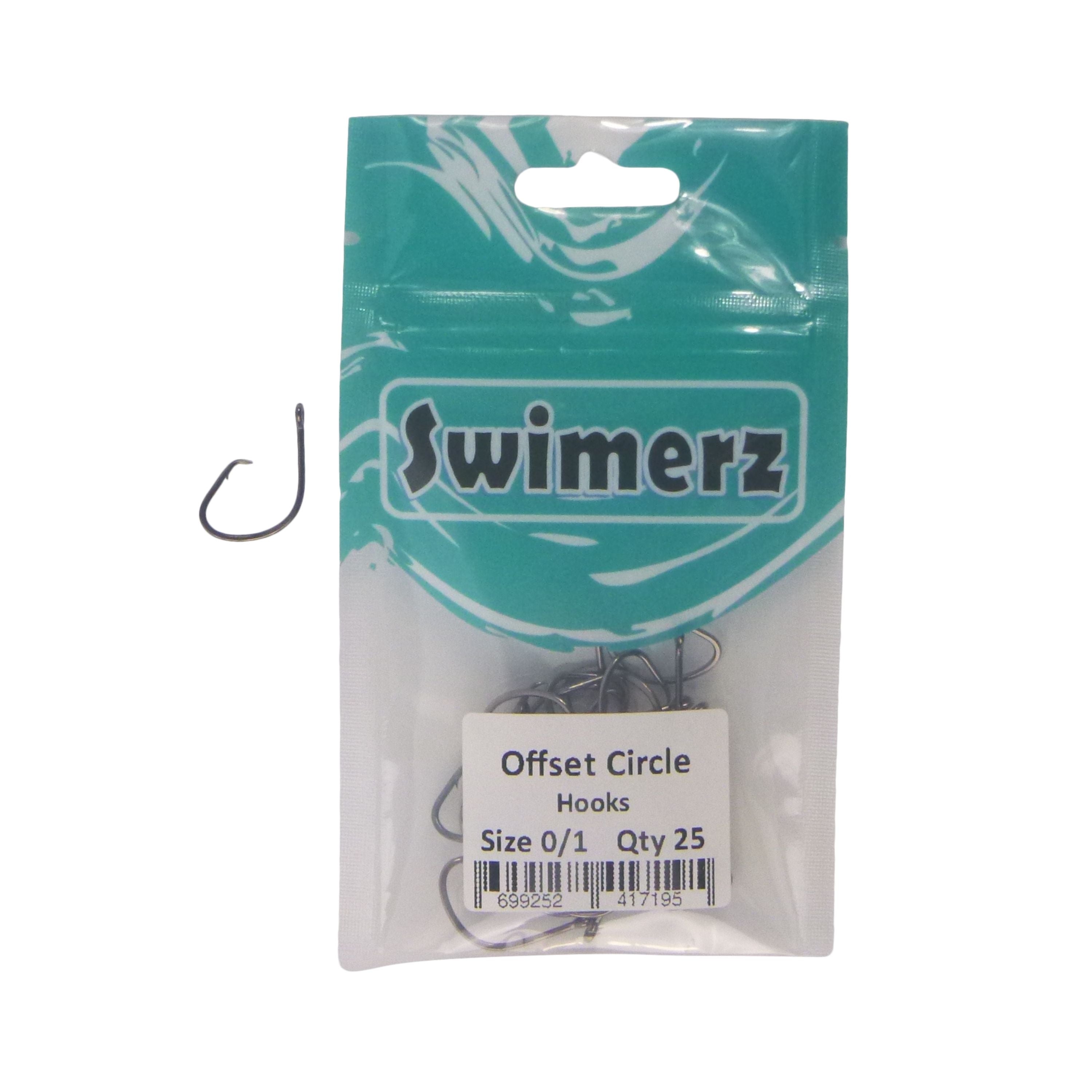 Swimerz 0/1 Offset Circle Hook 25 Pack V658-93MC000105210