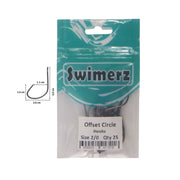 Swimerz 2/0 Offset Circle Hook 25 Pack V658-93MC000105230