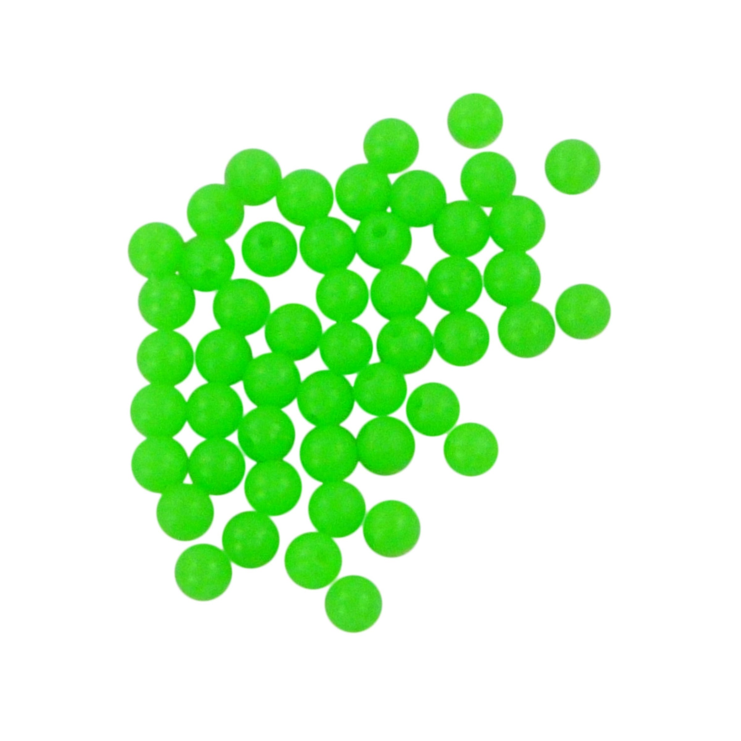 Swimerz Beads, 6mm, Lumo Green, 50 pack V658-93MC000120720