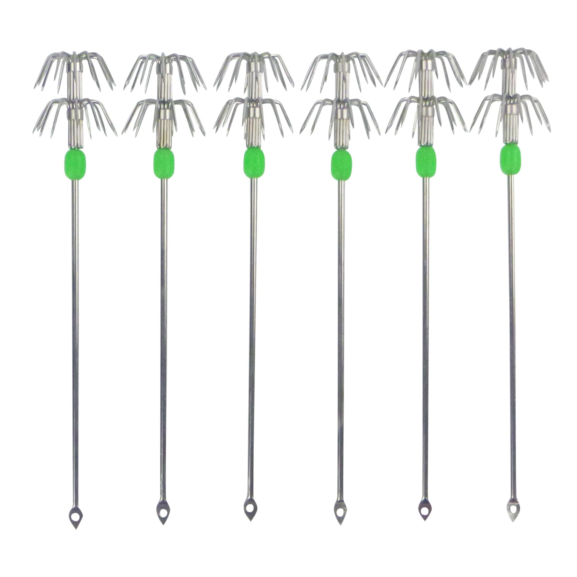 Swimerz Double Crown Squid Spikes, 15cmL, 27mm Crown, 6 pack V658-93MC000130000