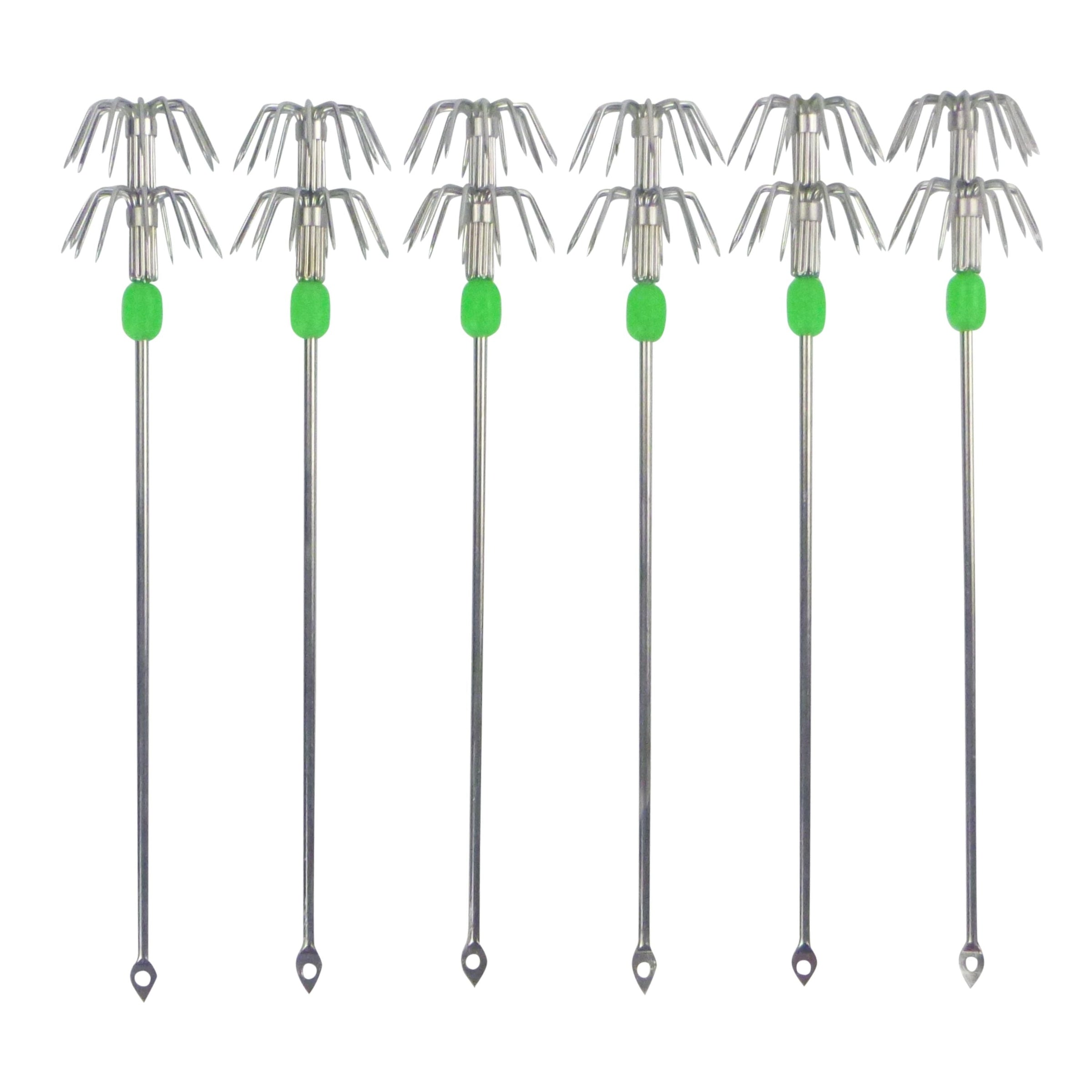 Swimerz Double Crown Squid Spikes, 15cmL, 27mm Crown, 6 pack V658-93MC000130000