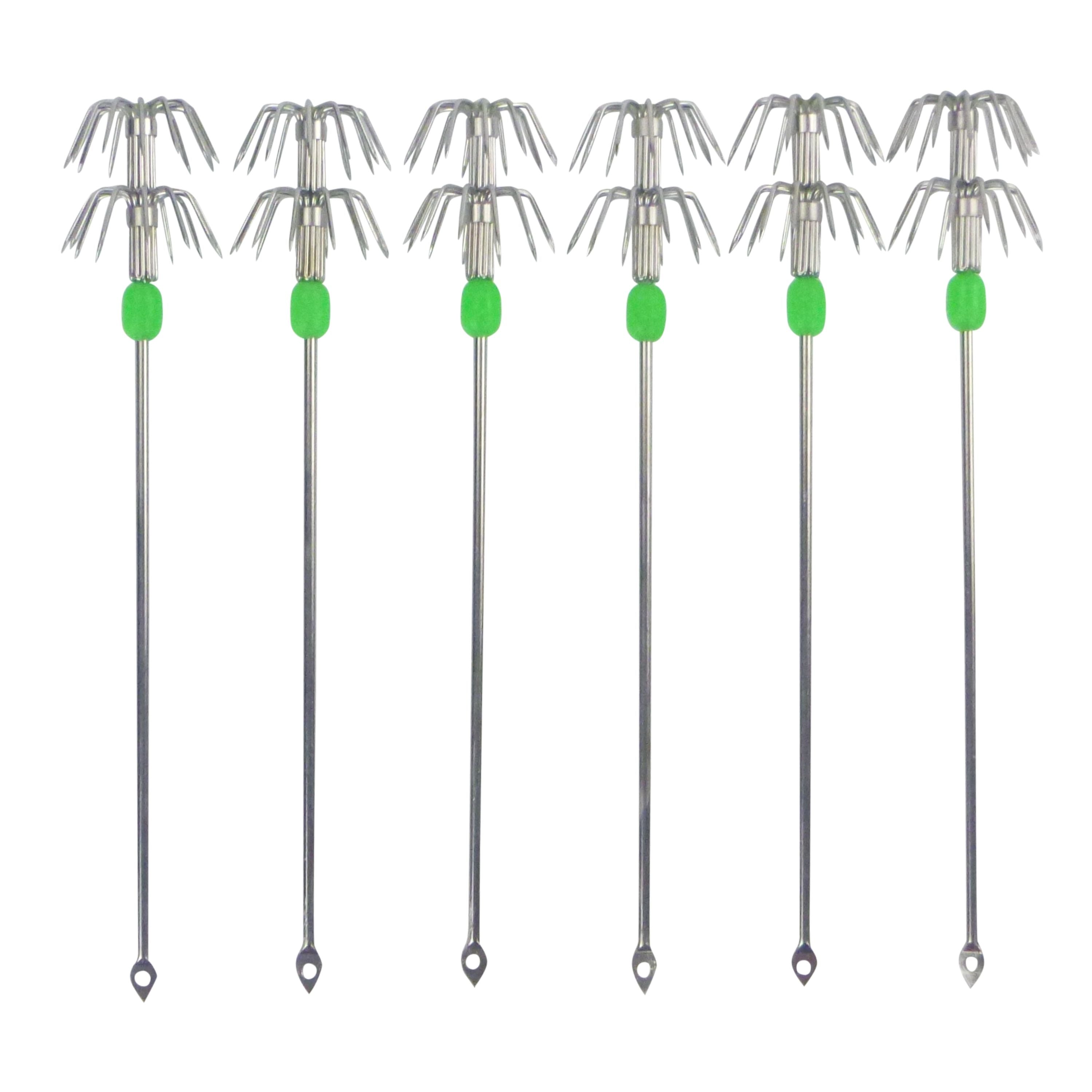 Swimerz Double Crown Squid Spikes, 15cmL, 27mm Crown, 6 pack V658-93MC000130000