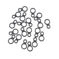 Swimerz 180kg Solid Double Rings, 14mm, 20 pack V658-93MC000130101