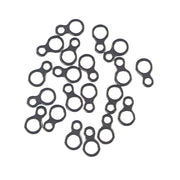 Swimerz 180kg Solid Double Rings, 14mm, 20 pack V658-93MC000130101