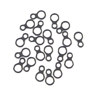 Swimerz 180kg Solid Double Rings, 14mm, 20 pack V658-93MC000130101