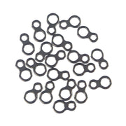 Swimerz 225kg Solid Double Rings, 17mm, 20 pack V658-93MC000130102