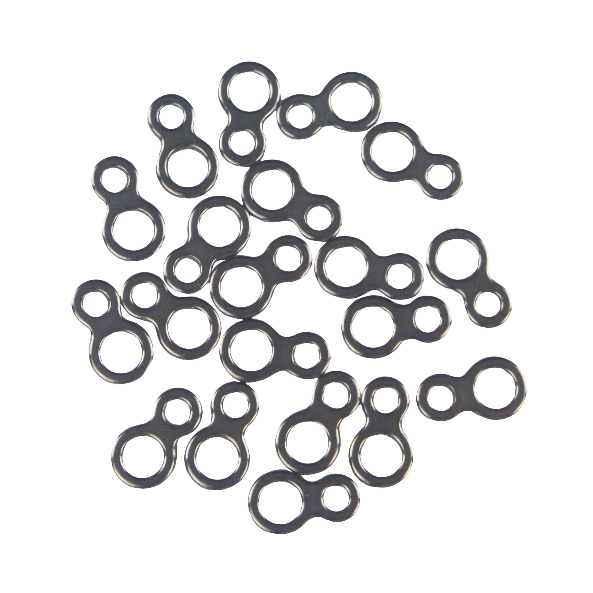 Swimerz 225kg Solid Double Rings, 17mm, 20 pack V658-93MC000130102