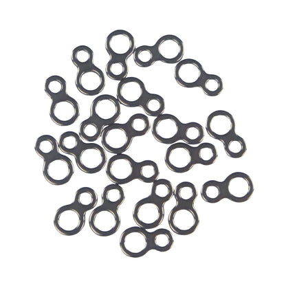 Swimerz 225kg Solid Double Rings, 17mm, 20 pack V658-93MC000130102