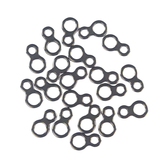 Swimerz 225kg Solid Double Rings, 17mm, 20 pack V658-93MC000130102
