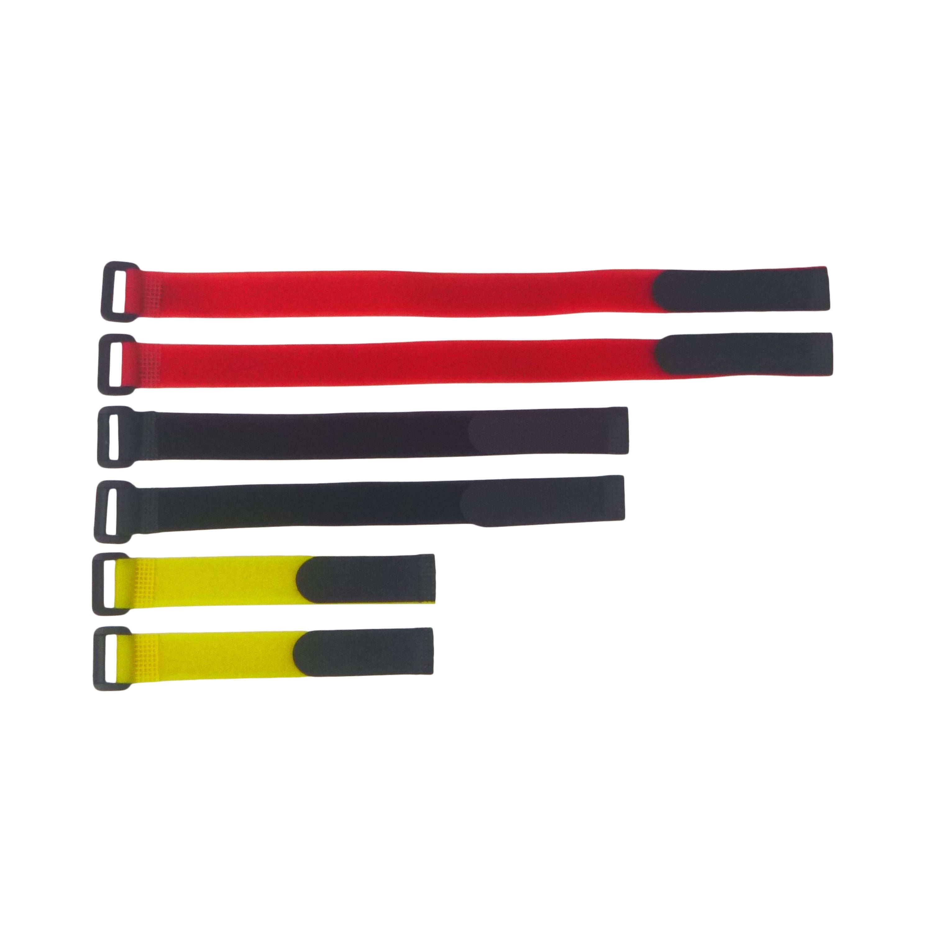 Rig Ezy Rod and Gear Straps, 200mm/300mm/400mL, Qty 6 V658-93MC000130400