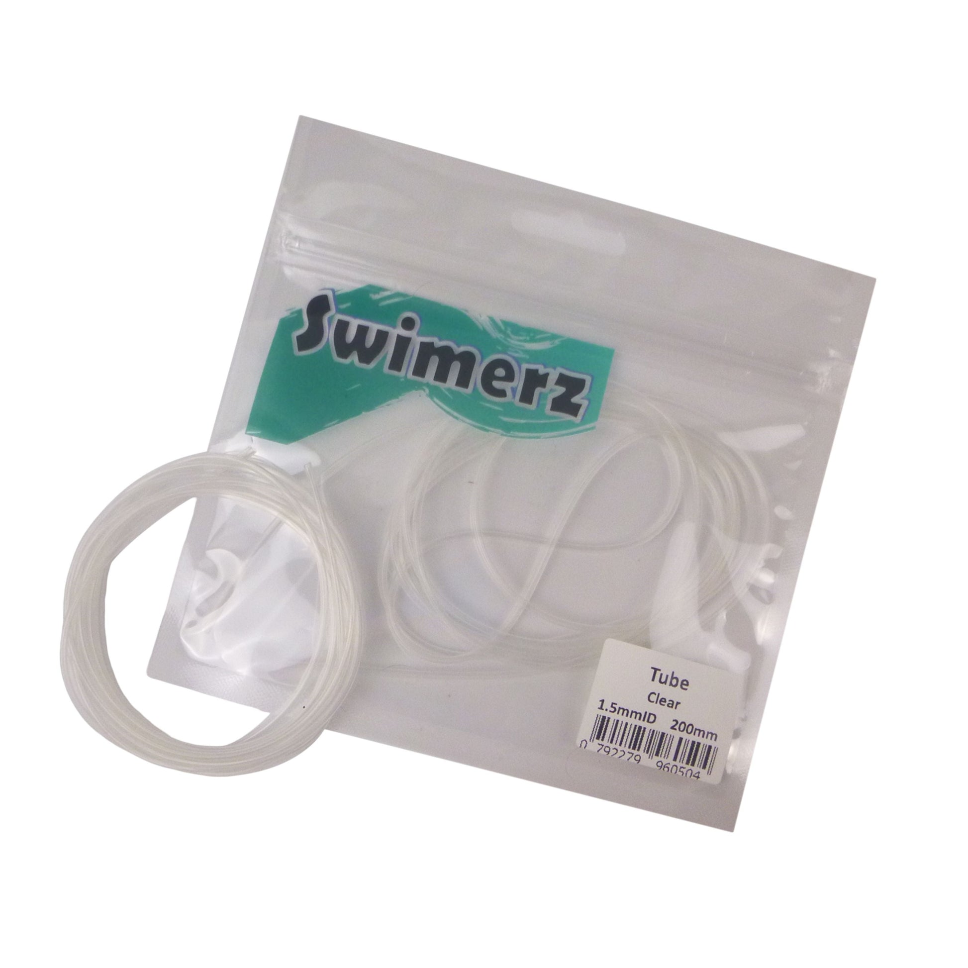 Swimerz Tubes, Clear, 1.5mmID 2mmOD 200cm V658-93MC000130510