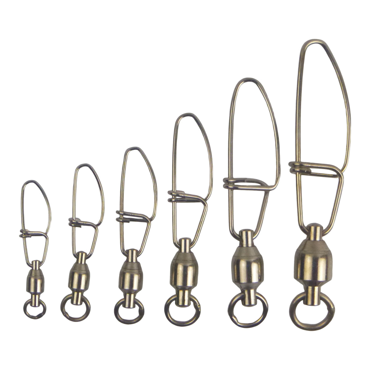 Swimerz HD Ball Bearing Swivels with Crosslock Snap, Size 5, 15 pack V658-93MC000130712