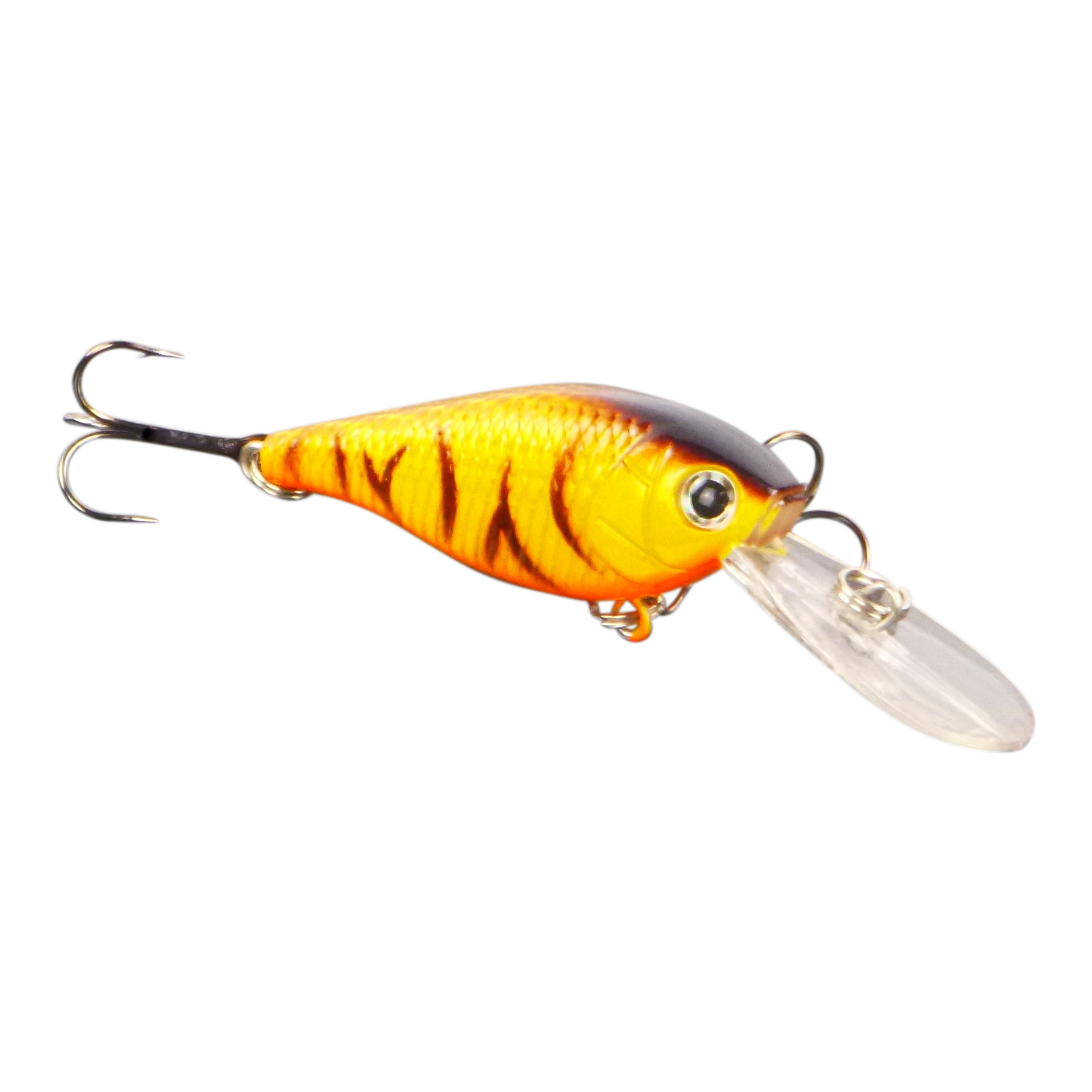 Finesse 'Madbass' Tiger Stripe, 85mm Deep Diving Crankbait V658-93MC000140101