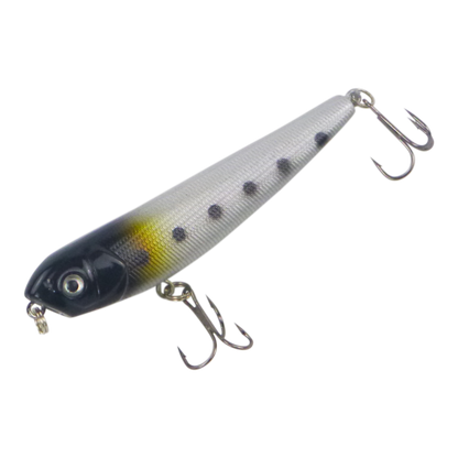 Toppu Mizzu Walking Dog, 85mm, Spotted Minnow V658-93MC000170122