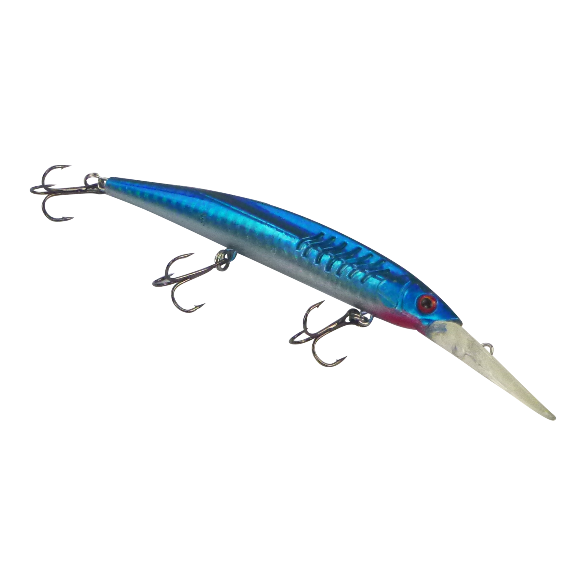 Finesse 'Flash Minnow' Blue Flash, 150mm Deep Diving Lure V658-93MC000180160