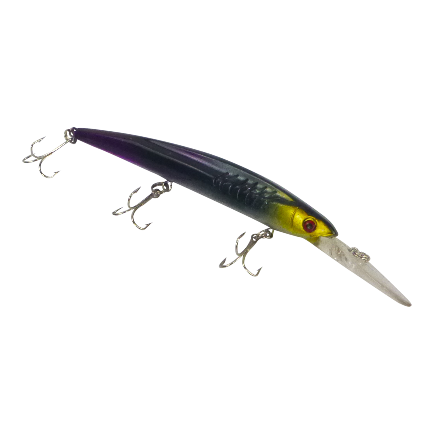 Finesse 'Flash Minnow' Black Gold, 150mm Deep Diving Lure V658-93MC000180162