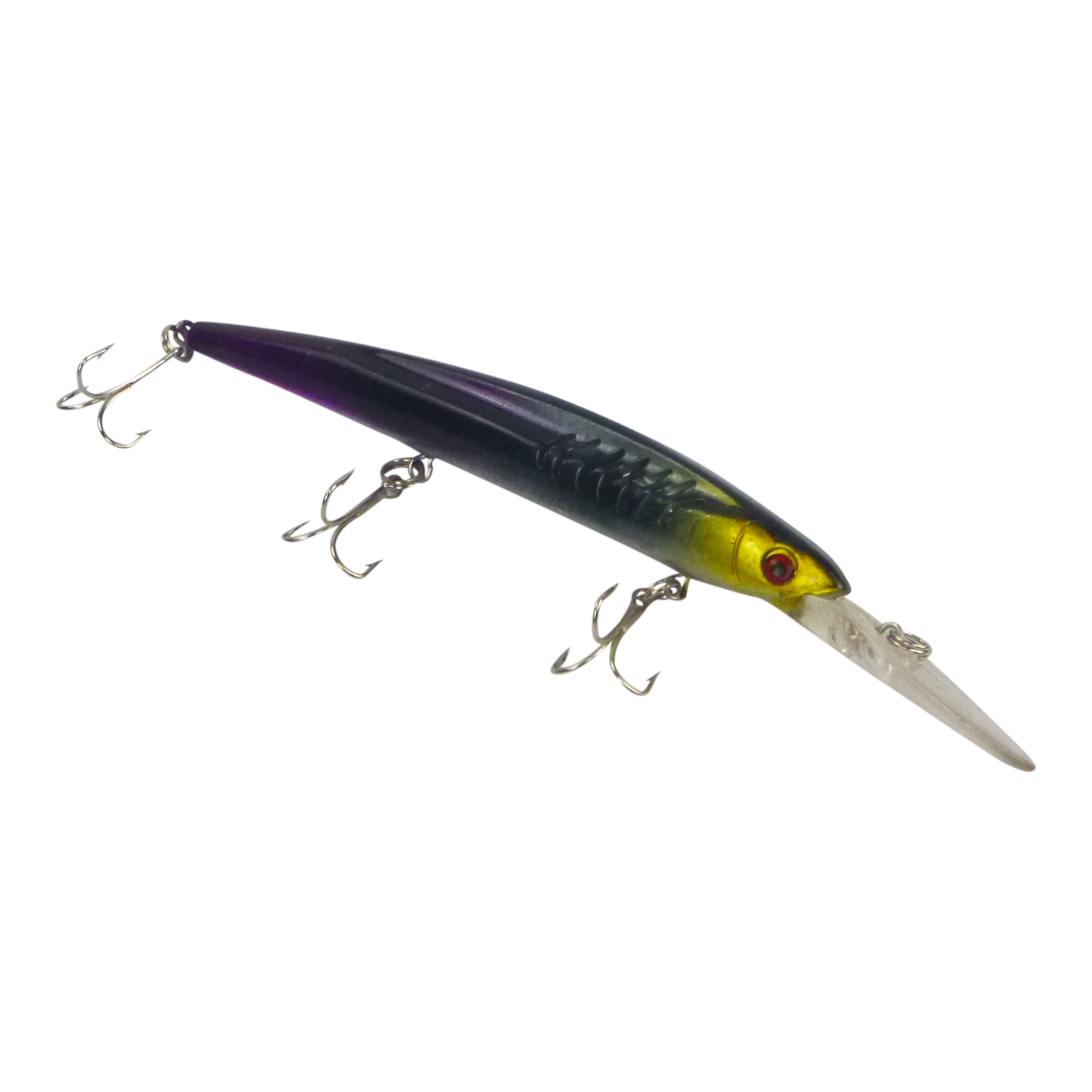 Finesse 'Flash Minnow' Black Gold, 150mm Deep Diving Lure V658-93MC000180162
