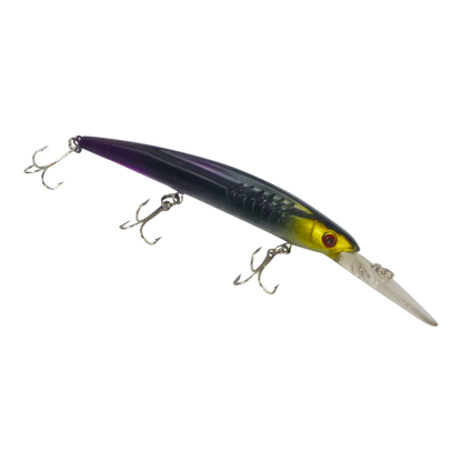 Finesse 'Flash Minnow' Black Gold, 150mm Deep Diving Lure V658-93MC000180162