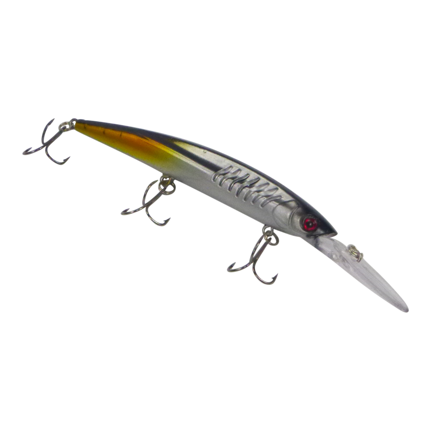 Finesse 'Flash Minnow' Silver Chrome, 150mm Deep Diving Lure V658-93MC000180163