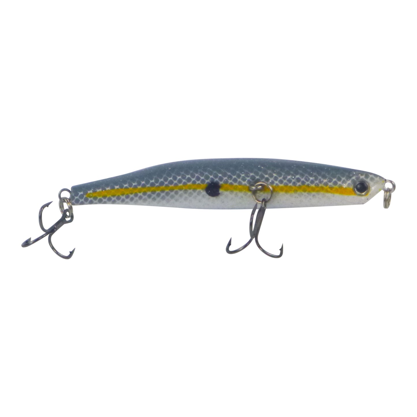 Toppu Mizzu Sidewinder Bent Minnow, 95mm, Wriggler V658-93MC000180245