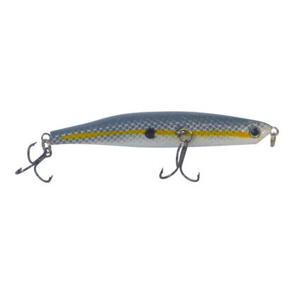 Toppu Mizzu Sidewinder Bent Minnow, 95mm, Wriggler V658-93MC000180245