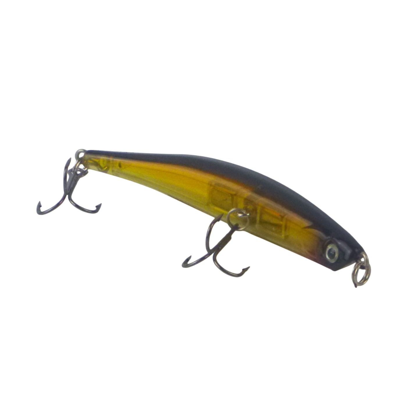 Toppu Mizzu Sidewinder Bent Minnow, 95mm, Opaque Gold V658-93MC000180247
