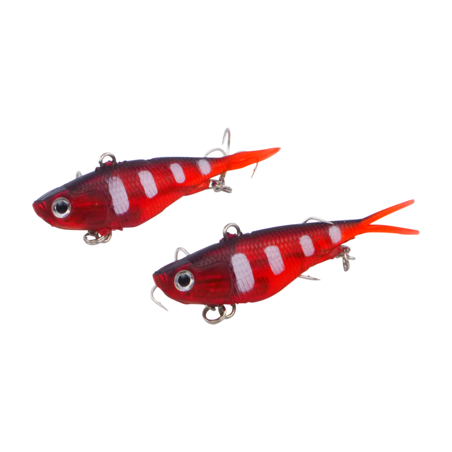 Swimerz 95mm Soft Vibe, Opaque Red, 2 pack V658-93MC000220014