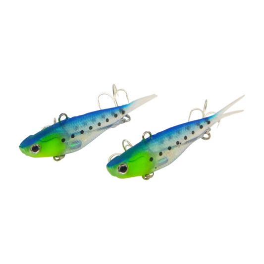 Swimerz 95mm Soft Vibe, Blue Water, 2 pack V658-93MC000220017