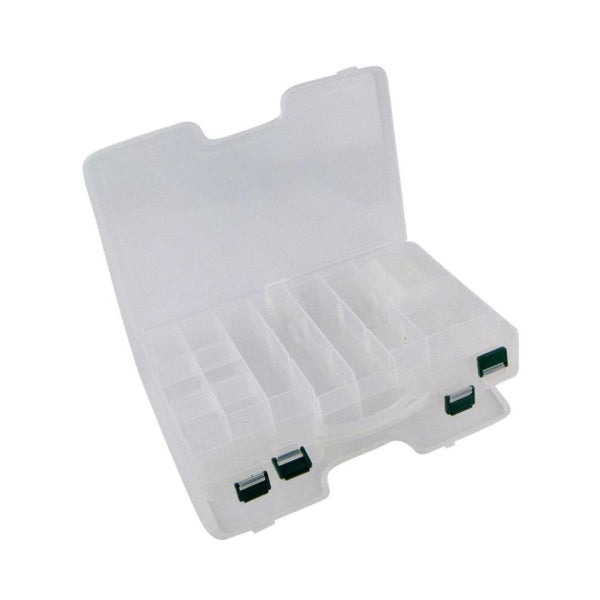 Rig Ezy 44 Compartment Double-sided Tackle Box. 295mmL x 210mmW x 6ommD V658-93MC000220100