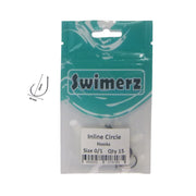 Swimerz 0/1 Inline Circle Hook 15 Pack V658-93MC000240110