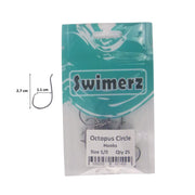 Swimerz 1/0 Octopus Circle Hooks, 25 pack V658-93MC00025010