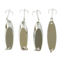 Finesse Chrome Kaster Jig, 7 Grams. Pack of 4 Jigs V658-93MC000250202