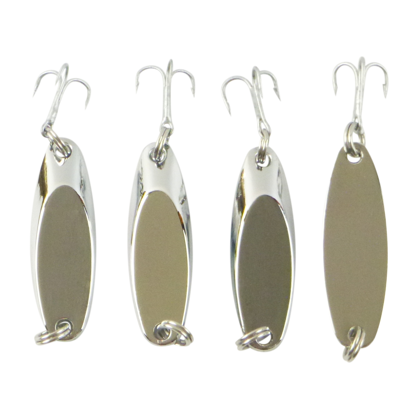 Finesse Chrome Kaster Jig, 7 Grams. Pack of 4 Jigs V658-93MC000250202