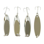 Finesse Chrome Kaster Jig, 7 Grams. Pack of 4 Jigs V658-93MC000250202
